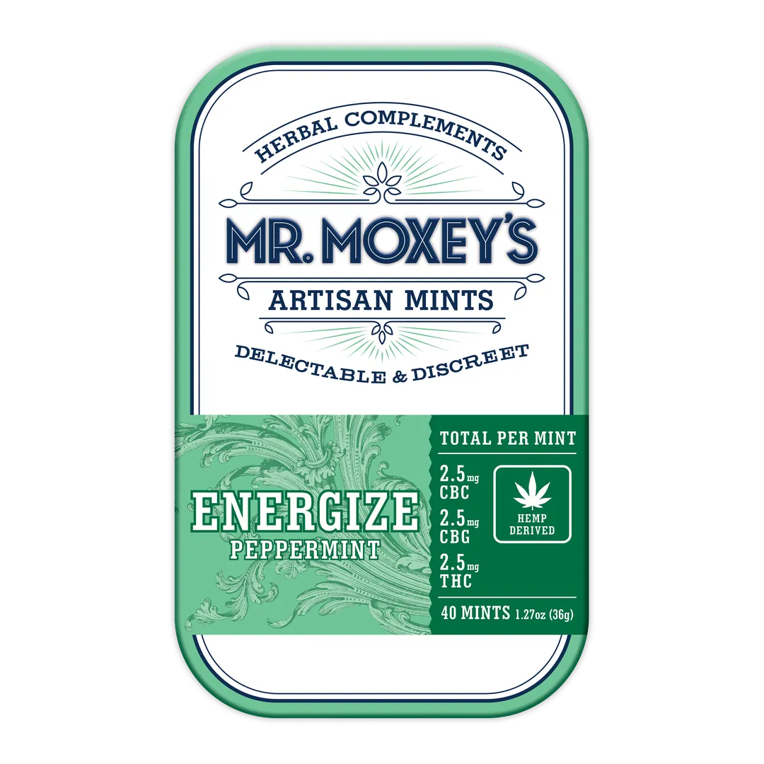 Mr. Moxey's Energize Peppermint Mints