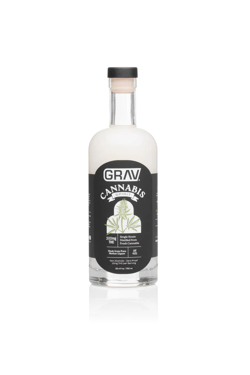 GRAV Cannabis Spirit 300mg Natural, 750ml Bottle