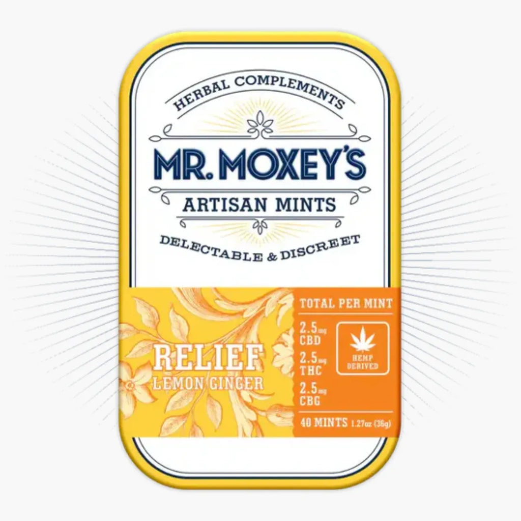Mr. Moxey's Relief Lemon Ginger Mints