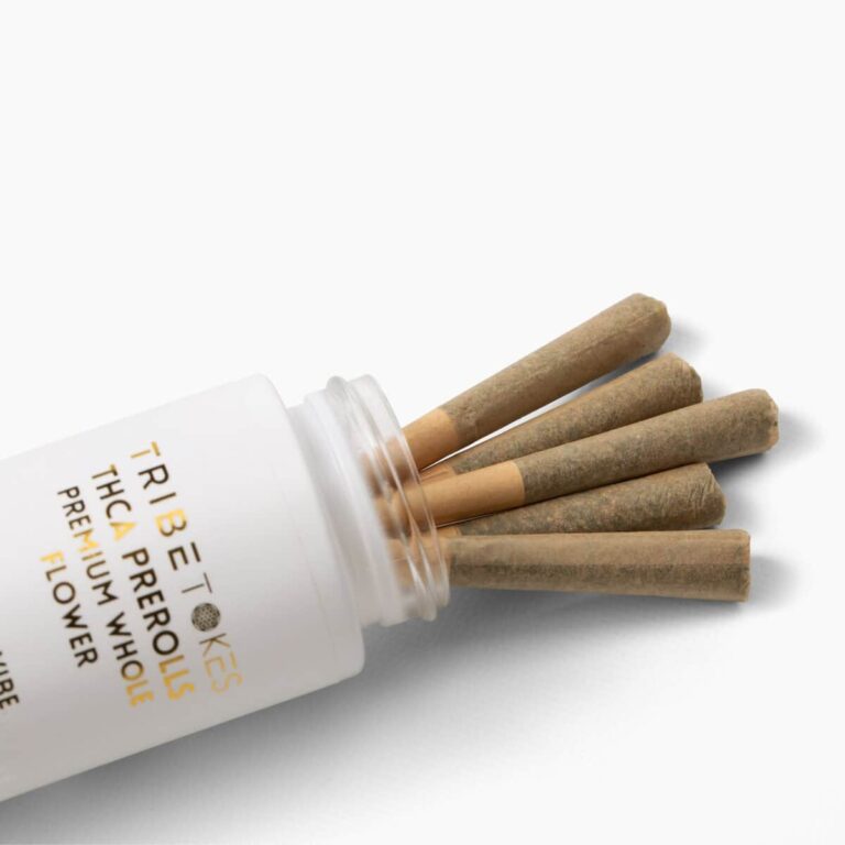 Tribe Tokes THCa 0.5g Pre-Rolls — Whole Flower 5-Pack | 22 to 28% THCa