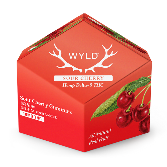 Wyld Sour Cherry Gummies